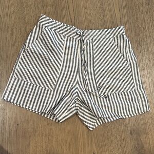 Trina Turk Striped Linen Women's Shorts
